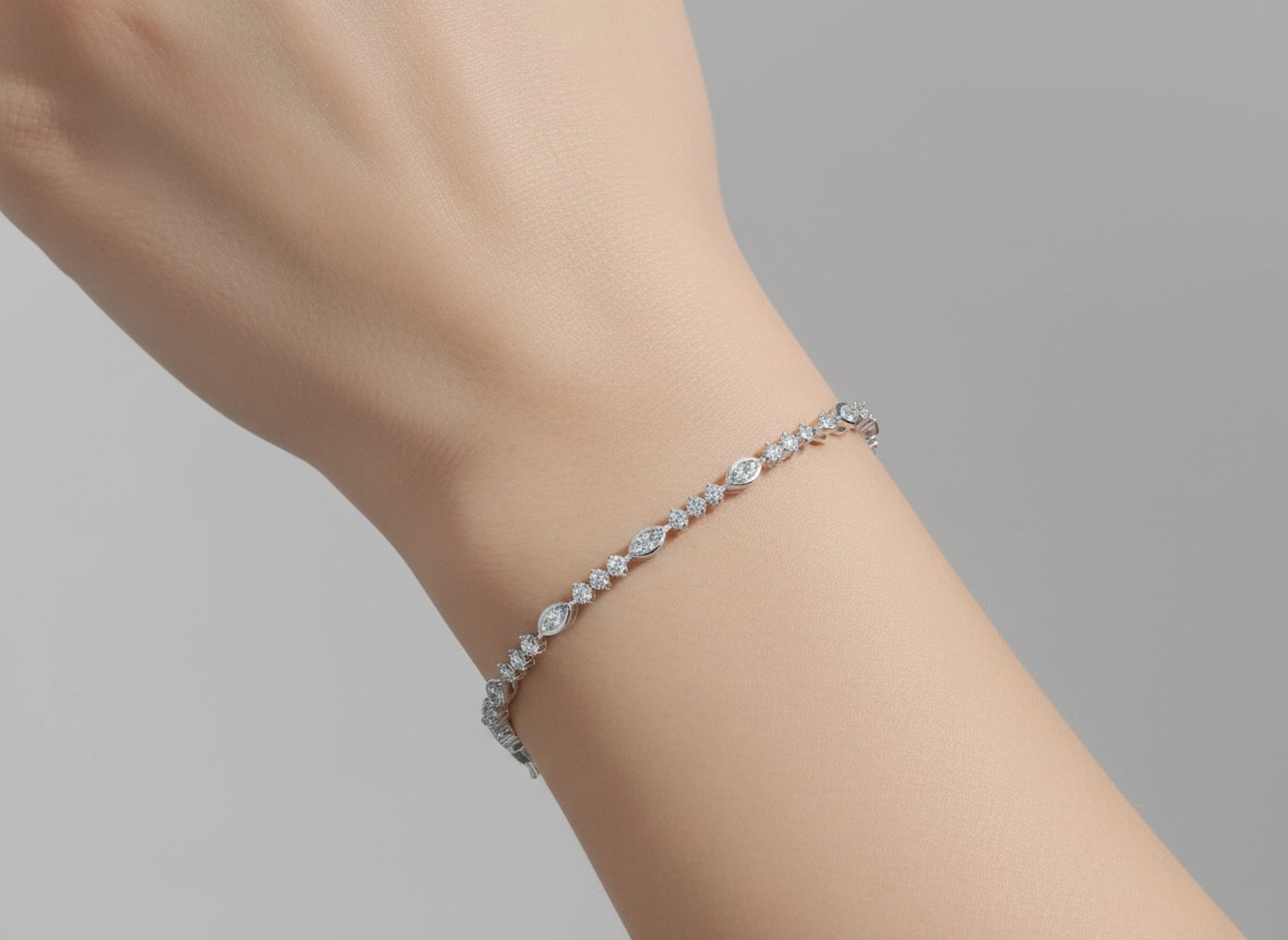 Chic Tennis Bracelet